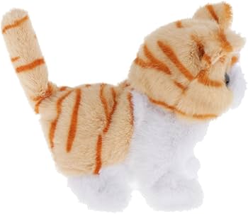 Amazon.co.jp: GIZMAC 猫 動くおもちゃ 電動ロボット 動く 歩く 鳴く